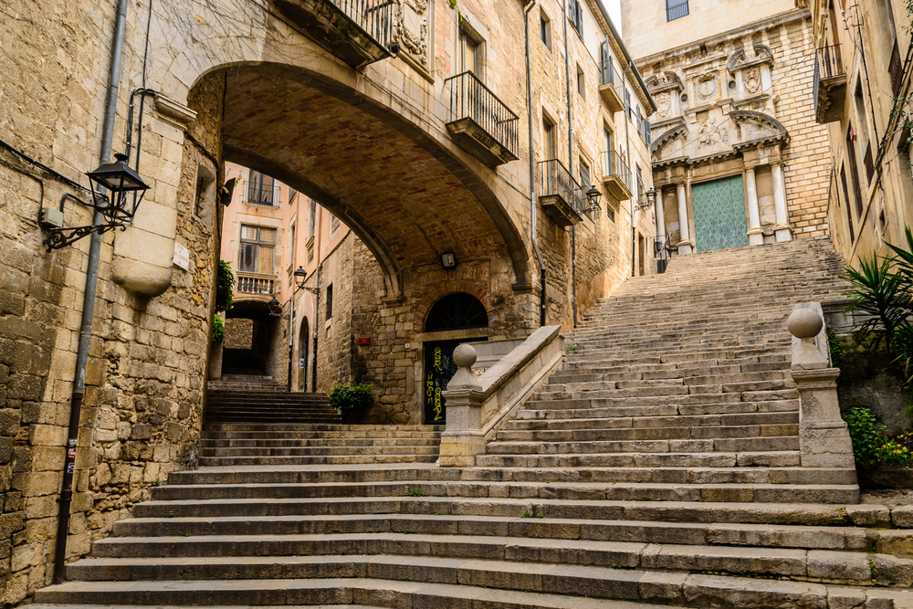 The,Old,City,Of,Girona,,Spain
